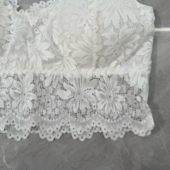 NWOT Women’s Floral Lace Wireless Bralettes With Removable Pads 34D 36C 38A 38B - Picture 9 of 16
